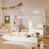 Artkid Roxy Hausbett Weiß 90 X 200 Cm Inkl. Gästebett 1 Artkid Roxy Hausbett Weiß 90 X 200 Cm Inkl. Gästebett -Kinder Geschäft 30092450031 hausbett roxy ambiente 3 2k