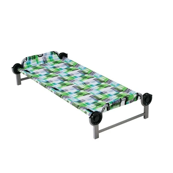 Kid-O-Bed Einzelbett Blockpattern Gerader Rahmen Das Campingbett Von Disc-O-Bed 3 Kid-O-Bed Einzelbett Blockpattern Gerader Rahmen Das Campingbett Von Disc-O-Bed