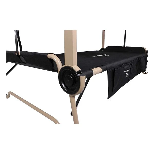 Disc-O-Bed 2XL Etagenbett Schwarz Modernes Feld- Und Campingbett 7 Disc-O-Bed 2XL Etagenbett Schwarz Modernes Feld- Und Campingbett – Bild 5