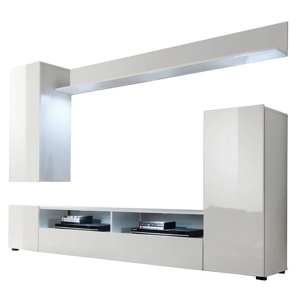 Trendteam Dos Anbauwand Weiß 3 Trendteam Dos Anbauwand Weiß