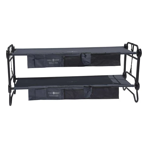 Disc-O-Bed L Etagenbett Anthrazit Modernes Feld- Und Campingbett 4 Disc-O-Bed L Etagenbett Anthrazit Modernes Feld- Und Campingbett – Bild 2