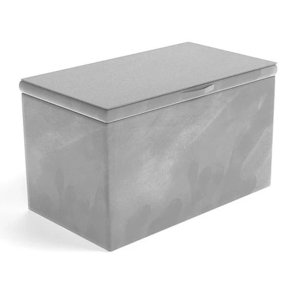 Nature Kid Viana Polsterbett Velour Grau 90 X 200 Cm Mit Bettkasten Und Spielzeugkiste 6 Nature Kid Viana Polsterbett Velour Grau 90 X 200 Cm Mit Bettkasten Und Spielzeugkiste – Bild 4