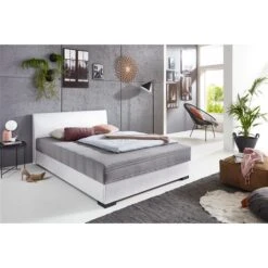 Relita Boxspringbett MELS Weiß Anthrazit 140x200 Cm Mit Federkernmatratze Und Bettkasten 8 Relita Boxspringbett MELS Weiß Anthrazit 140x200 Cm Mit Federkernmatratze Und Bettkasten -Kinder Geschäft 3533 20 1