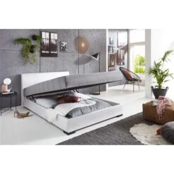 Relita Boxspringbett MELS Weiß Anthrazit 140x200 Cm Mit Federkernmatratze Und Bettkasten 9 Relita Boxspringbett MELS Weiß Anthrazit 140x200 Cm Mit Federkernmatratze Und Bettkasten -Kinder Geschäft 3534 20 1