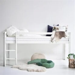 Hoppekids Halbhohes Bett ECO Dream 90x200 Cm Nicht Teilbar | Mit Gerader Leiter 10 Hoppekids Halbhohes Bett ECO Dream 90x200 Cm Nicht Teilbar | Mit Gerader Leiter -Kinder Geschäft 36 1001 32 09a milieu 1