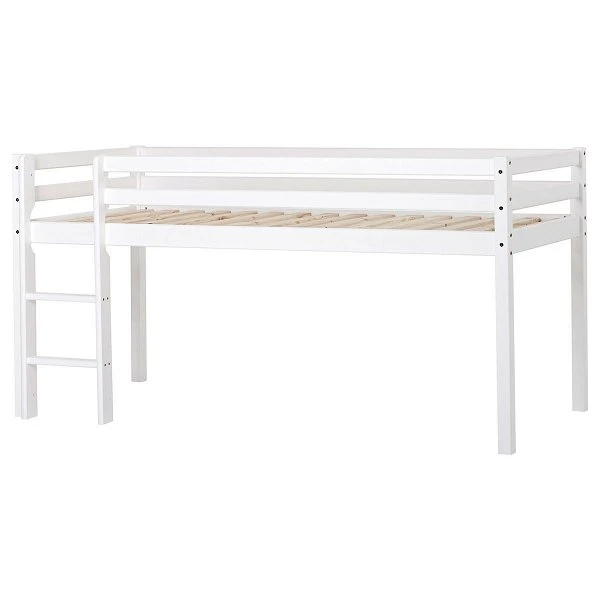 Hoppekids Halbhohes Bett ECO Dream 90x200 Cm Nicht Teilbar | Mit Gerader Leiter 4 Hoppekids Halbhohes Bett ECO Dream 90x200 Cm Nicht Teilbar | Mit Gerader Leiter – Bild 2