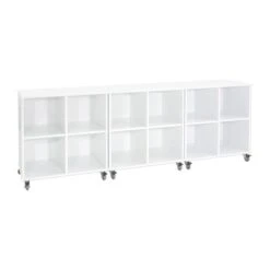 Hoppekids Regal Auf Rollen - Weiß 4 Fächer - Gut Kombinierbar 7 Hoppekids Regal Auf Rollen - Weiß 4 Fächer - Gut Kombinierbar -Kinder Geschäft 36 4528 82 070 x 3 1