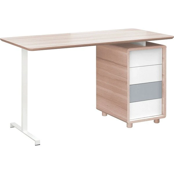 VOX Evolve Schreibtisch 140 Oak/white/grey 3 VOX Evolve Schreibtisch 140 Oak/white/grey