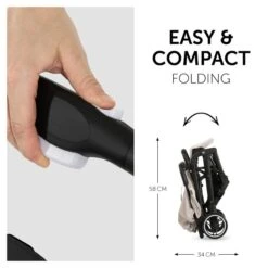 Hauck Travel N Care Buggy -Kinder Geschäft 4007923160152.pt03.travel n care beige