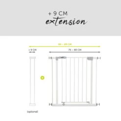 Hauck Open N Stop Schutzgitter -Kinder Geschäft 4007923597026.pt02.open n stop white 1