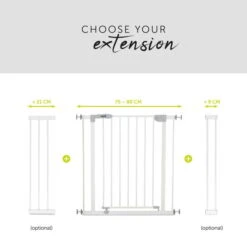 Hauck Open N Stop Schutzgitter -Kinder Geschäft 4007923597026.pt04.open n stop white 1
