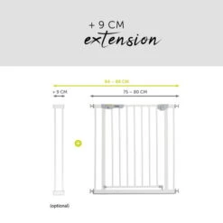 Hauck Autoclose N Stop Schutzgitter 37 Hauck Autoclose N Stop Schutzgitter -Kinder Geschäft 4007923597255.pt11.autoclose n stop white