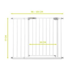 Hauck Stop N Safe 2 + 21cm Ext. Schutzgittererweiterung 25 Hauck Stop N Safe 2 + 21cm Ext. Schutzgittererweiterung -Kinder Geschäft 4007923597378.pt02.stop n safe 2 incl. 21cm extension white