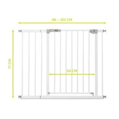 Hauck Stop N Safe 2 + 21cm Ext. Schutzgittererweiterung 41 Hauck Stop N Safe 2 + 21cm Ext. Schutzgittererweiterung -Kinder Geschäft 4007923597378.pt02.stop n safe 2 incl. 21cm extension white 1