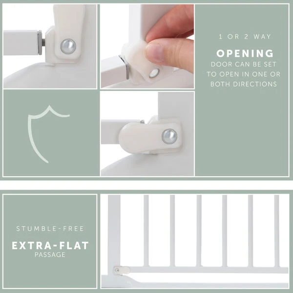 Hauck Clear Step Gate Schutzgitter 7 Hauck Clear Step Gate Schutzgitter – Bild 5