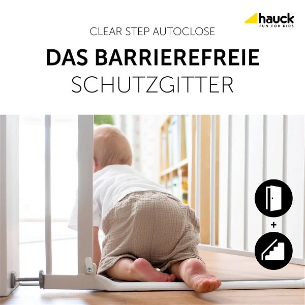Hauck Clear Step Autoclose Schutzgitter 4 Hauck Clear Step Autoclose Schutzgitter – Bild 2