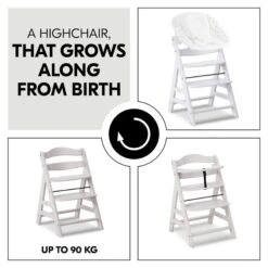 Hauck Alpha+ Hochstuhl 22 Hauck Alpha+ Hochstuhl -Kinder Geschäft 4007923661444.pt04.alpha creme