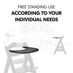 Hauck Alpha Click Tray Esstablett 17 Hauck Alpha Click Tray Esstablett -Kinder Geschäft 4007923661642.pt07.alpha click tray black