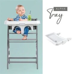 Hauck Alpha Tray Esstablett 16 Hauck Alpha Tray Esstablett -Kinder Geschäft 4007923661871.pt06.alpha tray white