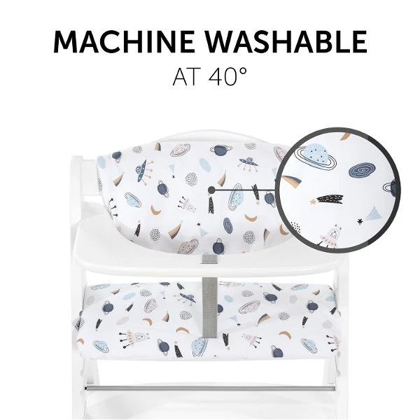 Hauck Highchair Pad Deluxe Sitzkissen Space 7 Hauck Highchair Pad Deluxe Sitzkissen Space – Bild 5