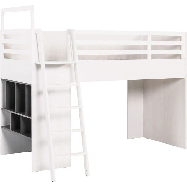 VOX Nest Jugendzimmer 2-türig Mit Hochbett Larch/graphite 4 VOX Nest Jugendzimmer 2-türig Mit Hochbett Larch/graphite – Bild 2