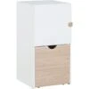 VOX Stige Kommode Mit Tür & Rollenschublade Weiß / Pinie -Kinder Geschäft 4020259 kommode 1t 1rs