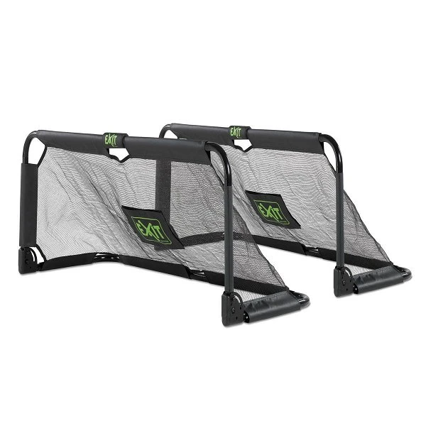 EXIT TOYS EXIT Panna Stählernes Fußballtor 150x60 Cm Schwarz - 2er-Set, Faltbar 3 EXIT TOYS EXIT Panna Stählernes Fußballtor 150x60 Cm Schwarz - 2er-Set, Faltbar