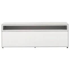 Now! By Hülsta Easy Wohnwand Lack-reinweiß 181x384x45 Mit Media-Lowboard - 9-teilig -Kinder Geschäft 43113 huelsta now easy 160114f2 gr 2