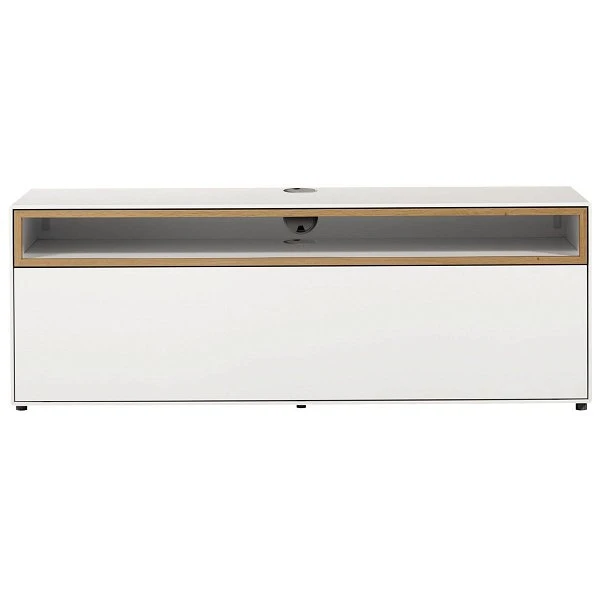 Now! By Hülsta Easy Wohnwand Natureiche 181x350x45 Mit Media-Lowboard - 4-teilig 4 Now! By Hülsta Easy Wohnwand Natureiche 181x350x45 Mit Media-Lowboard - 4-teilig – Bild 2