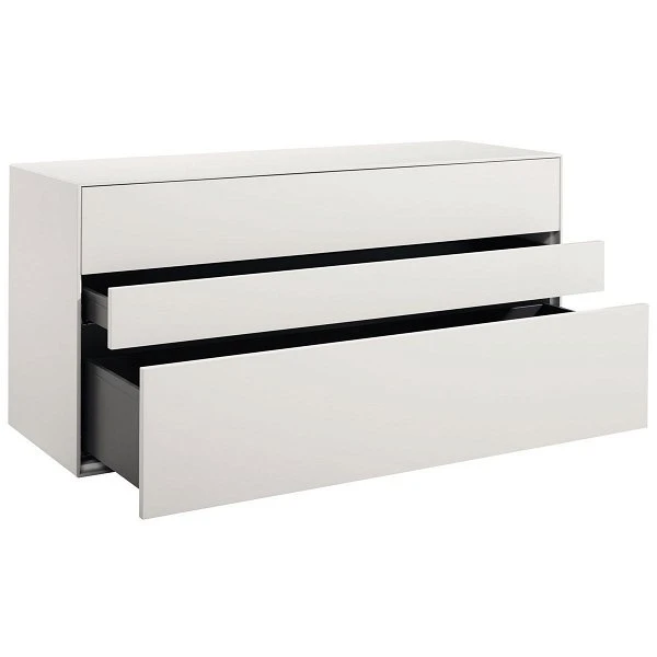 Now! By Hülsta Easy Baukasten 4R Groß Reinweiß 3 Schubladen 4 Now! By Hülsta Easy Baukasten 4R Groß Reinweiß 3 Schubladen – Bild 2