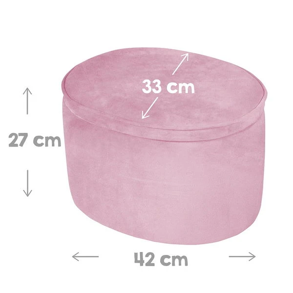 Roba Kinderhocker Oval Lil Sofa Mauve Zum Toppreis 4 Roba Kinderhocker Oval Lil Sofa Mauve Zum Toppreis – Bild 2