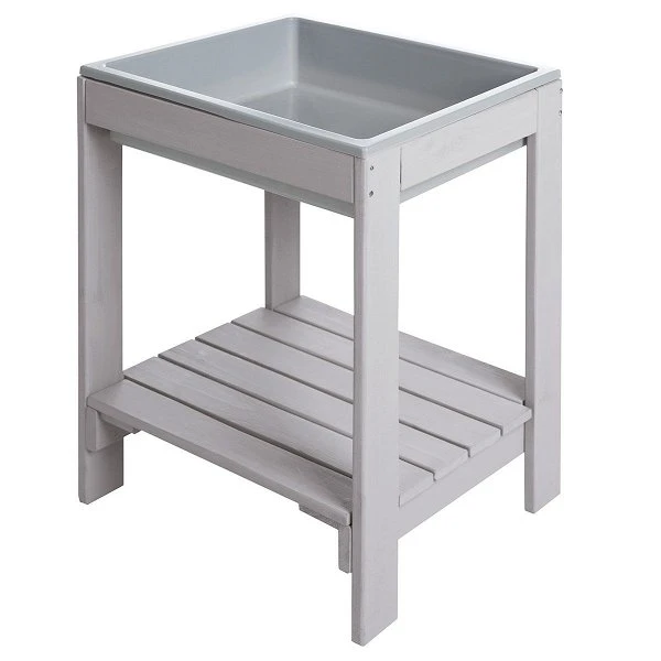 Roba Spieltisch Tiny Grau Sand- & Matschtisch Aus Massivholz 3 Roba Spieltisch Tiny Grau Sand- & Matschtisch Aus Massivholz