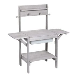 Roba Matschküche Midi Grau Gartenküche Für Wasser & Sand