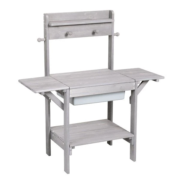 Roba Matschküche Midi Grau Gartenküche Für Wasser & Sand 3 Roba Matschküche Midi Grau Gartenküche Für Wasser & Sand