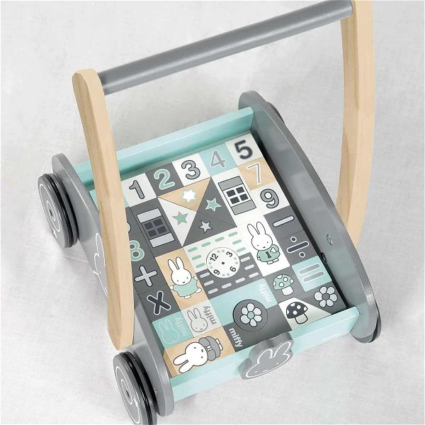 Roba Schiebewagen Miffy Mit Bauklötze-Set Zum Toppreis 4 Roba Schiebewagen Miffy Mit Bauklötze-Set Zum Toppreis – Bild 2