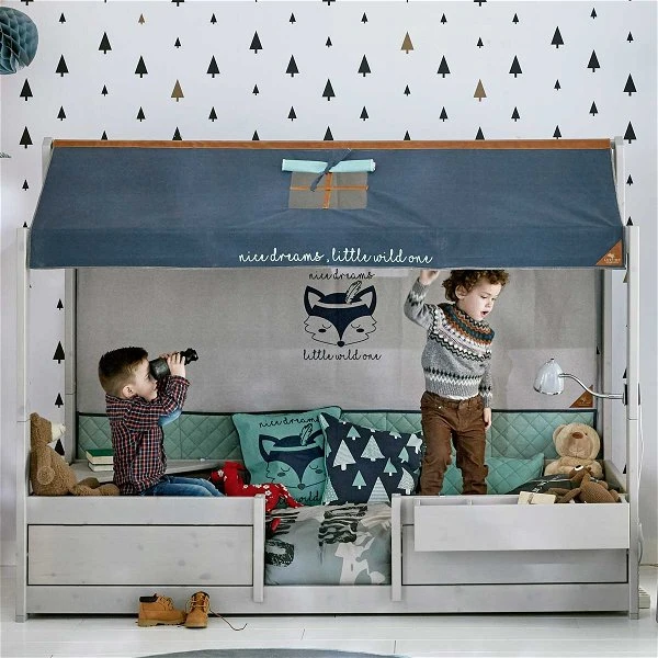 LIFETIME 4 In 1 Hausbett 48611 Leicht Umzuwandeln | 2 Farben Wählbar 3 LIFETIME 4 In 1 Hausbett 48611 Leicht Umzuwandeln | 2 Farben Wählbar