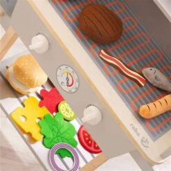 Roba BBQ Grill Aus Holz Mit 14-teiligem Stoffzubehör -Kinder Geschäft 480212zu grill 04