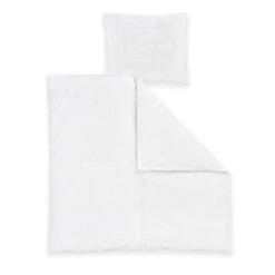 Zöllner Steppbettset Feder-Daune 80x80 & 35x40 Cm Gute Wärmehaltung, Hohes Bauschvolumen