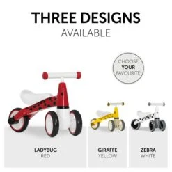 Hauck 1st Ride Three Rutscher Ladybug 14 Hauck 1st Ride Three Rutscher Ladybug -Kinder Geschäft 4894352803015.pt04.1st ride three ladybug red