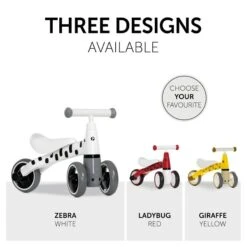 Hauck 1st Ride Three Rutscher Zebra -Kinder Geschäft 4894352803022.pt04.1st ride three zebra white