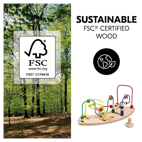 Hauck Play Moving Motorikschleife Aus Holz Für Alpha+ Spielbrett Water Animals 5 Hauck Play Moving Motorikschleife Aus Holz Für Alpha+ Spielbrett Water Animals – Bild 3