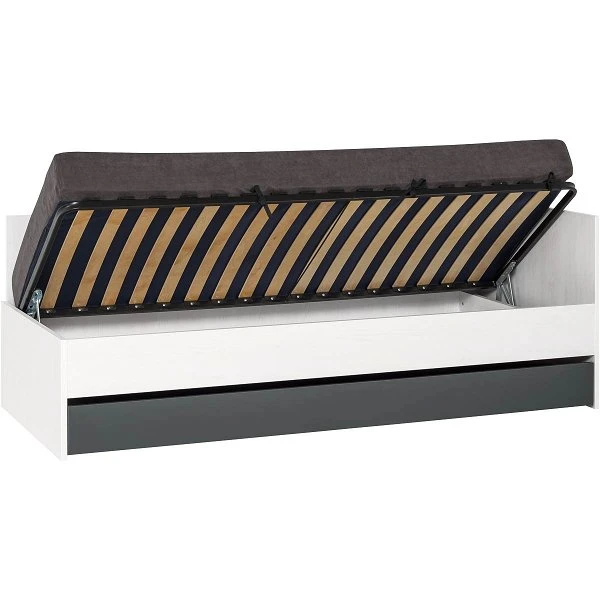 VOX Nest Jugendzimmer 2-türig Mit Sofabett Larch/graphite 4 VOX Nest Jugendzimmer 2-türig Mit Sofabett Larch/graphite – Bild 2