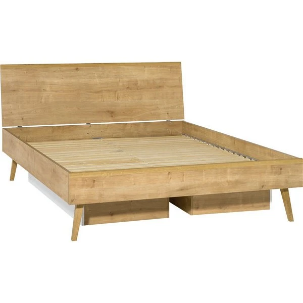 VOX Nature Bett 140x200 Cm Mit Glattem Kopfteil Eiche | Ohne Lattenrost 3 VOX Nature Bett 140x200 Cm Mit Glattem Kopfteil Eiche | Ohne Lattenrost