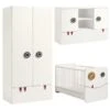 Hülsta Now! Minimo Kinderzimmer 2-türig Schneeweiß Inkl. Breiter Kommode Zum Top-Preis