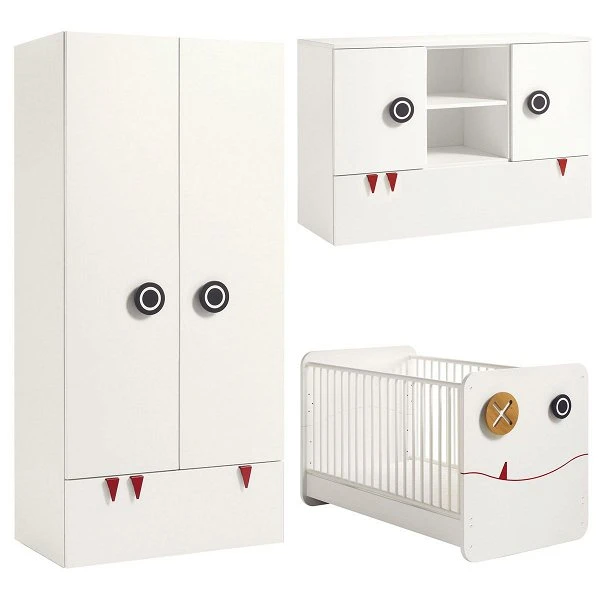 Hülsta Now! Minimo Kinderzimmer 2-türig Schneeweiß Inkl. Breiter Kommode Zum Top-Preis 3 Hülsta Now! Minimo Kinderzimmer 2-türig Schneeweiß Inkl. Breiter Kommode Zum Top-Preis