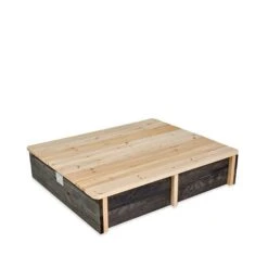 EXIT TOYS EXIT Aksent Holzsandkasten 94x77 Cm Inkl. 2 Herausnehmbare Behälter -Kinder Geschäft 52 05 01 2