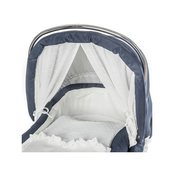 HESBA Condor Coupe Kinderwagen Außen 546 Innen 180 Teilleder - Räder Schwarz 30 Cm, Griff Hellbra 11 HESBA Condor Coupe Kinderwagen Außen 546 Innen 180 Teilleder - Räder Schwarz 30 Cm, Griff Hellbra – Bild 9