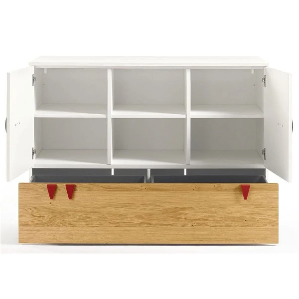 Hülsta Now! Minimo Kinderzimmer 2-türig Weiß/natur Inkl. Breiter Kommode Zum Top-Preis 4 Hülsta Now! Minimo Kinderzimmer 2-türig Weiß/natur Inkl. Breiter Kommode Zum Top-Preis – Bild 2