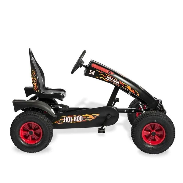 Dino Cars Hot Rod BF1 GoKart Schwarz Mit Bremsfreilauf & Pendelachse 4 Dino Cars Hot Rod BF1 GoKart Schwarz Mit Bremsfreilauf & Pendelachse – Bild 2