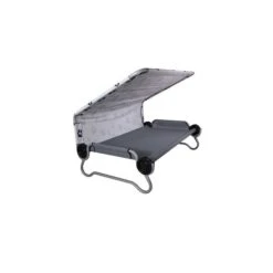 Dog-Bed L Das Camping Hundebett Von Disc-O-Bed Mit Sonnendach Belastbar Bis 91 Kg 17 Dog-Bed L Das Camping Hundebett Von Disc-O-Bed Mit Sonnendach Belastbar Bis 91 Kg -Kinder Geschäft 60001 dog bed l side